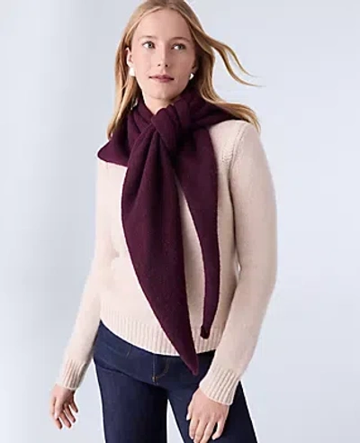 Ann Taylor Oversized Wrap Scarf In Brown