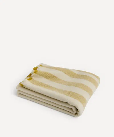 Hay Blankets Cream Uni In Yellow