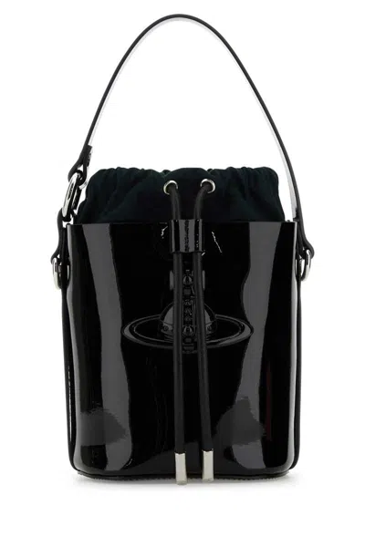 Vivienne Westwood Bucket Bags In Black