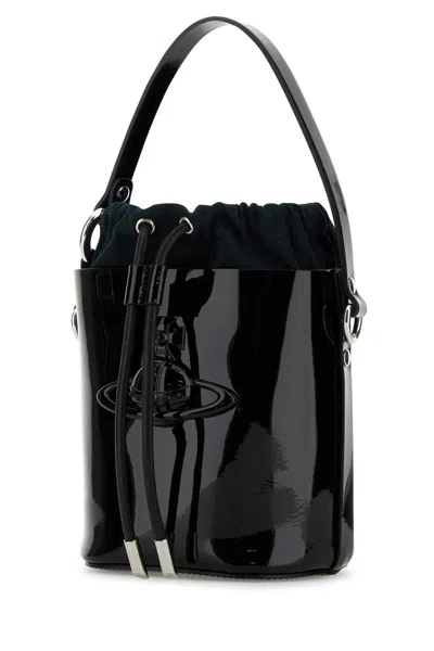 Vivienne Westwood Bucket Bags In Black