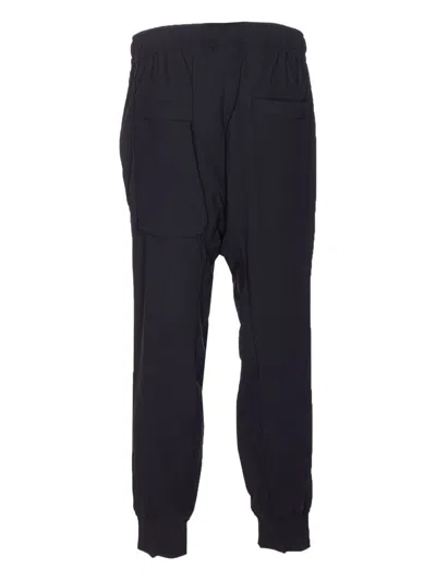 Thom Krom Metallised Cotton Trousers In Black
