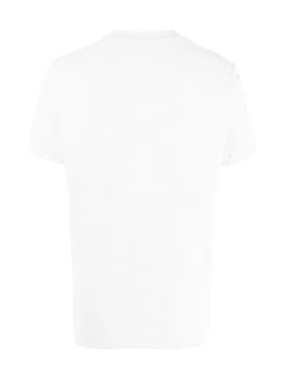 Tom Ford White Cotton T-shirt With Straight Hem In White