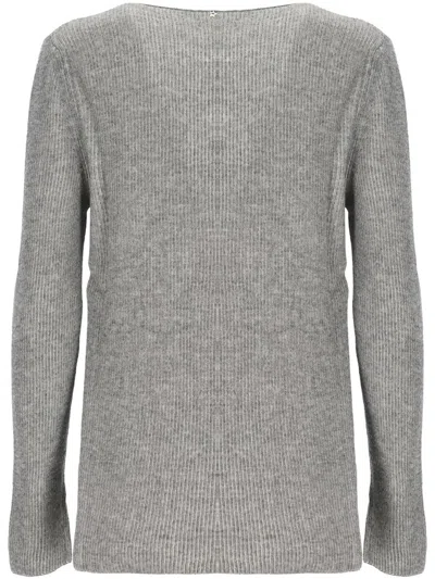 Lorena Antoniazzi Sweaters In Gray