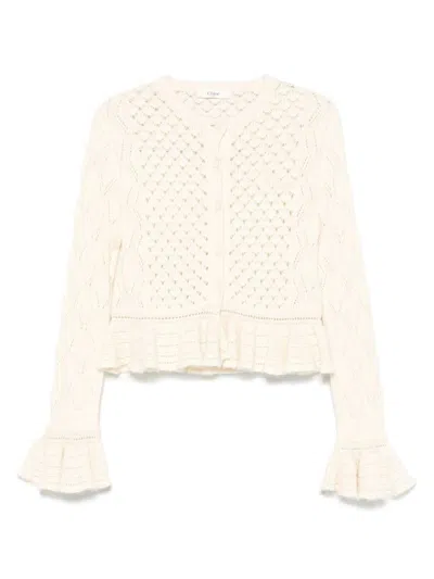 Chloé Chloe Cardigan Women In Neutral