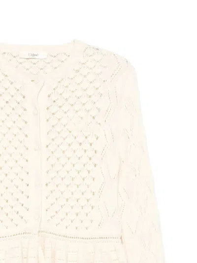 Chloé Chloe Cardigan Women In Neutral