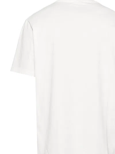 Autry X Maison Kitsune Autry X Maison Kitsuné T-shirt With Autry X Maison Kitsuné Logo In White