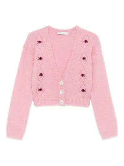 Alessandra Rich Sweaters In Pink