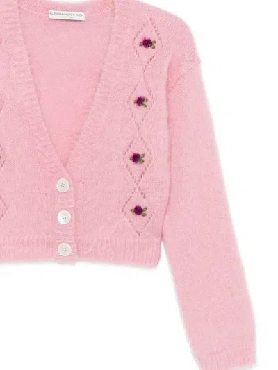 Alessandra Rich Sweaters In Pink