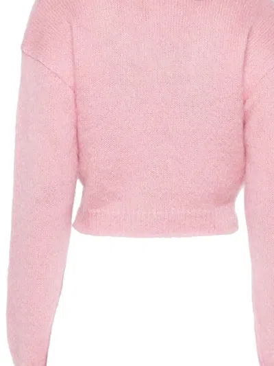 Alessandra Rich Sweaters In Pink
