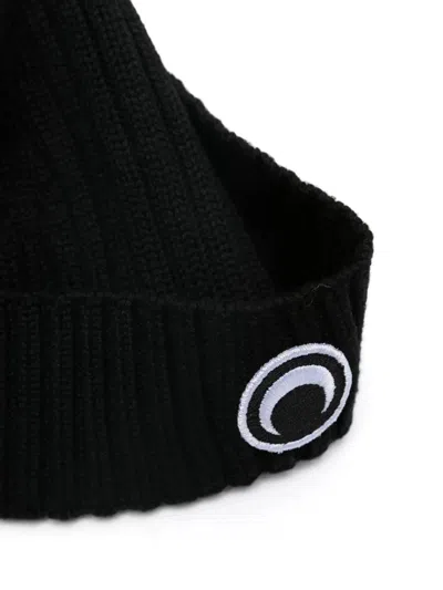 Marine Serre Hats In Black