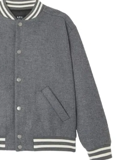 Apc Jacket A. P.c. Woman Color Grey In Gray