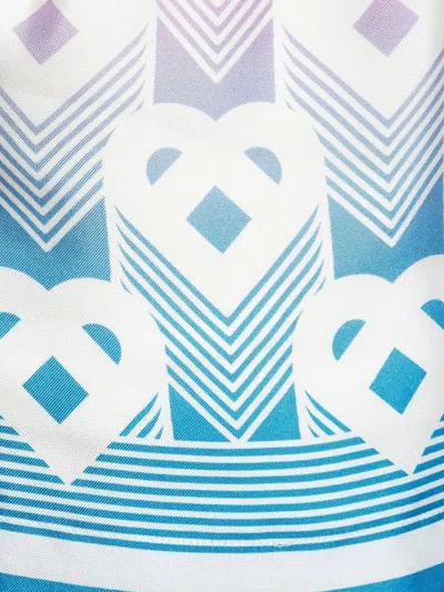 Casablanca Women Monogram Print Shorts In Multi