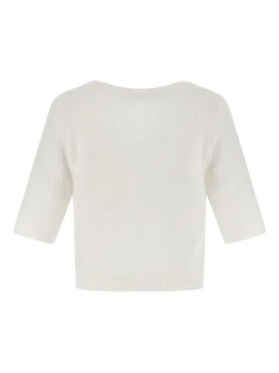 Alessandra Rich Sweaters In White