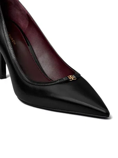 Tory Burch Double T Buckle Pump In Black
