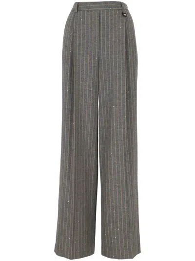 Lorena Antoniazzi Trousers In Gray