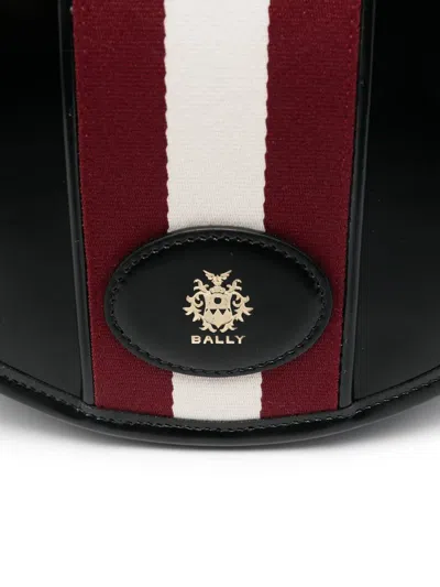 Bally Flap Shoulder Bag In Black