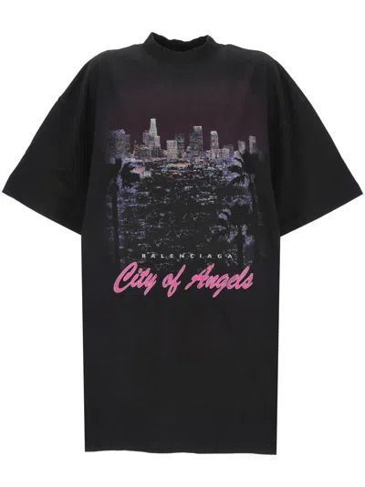 Balenciaga T-shirts And Polos In Black