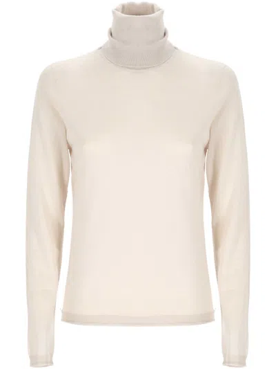 Lorena Antoniazzi Sweaters In Brown