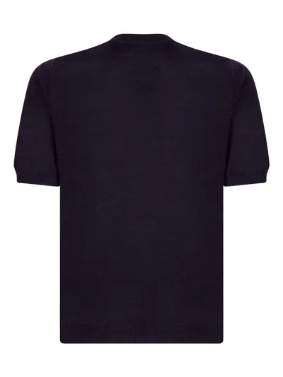 Gran Sasso Short-sleeves Sweater In Animal Print