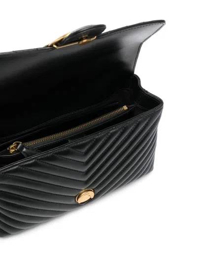 Pinko Mini Lady Love Bag Handbag In Black