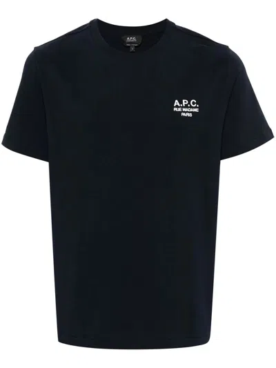 Apc A.p.c. T-shirts And Polos In Black