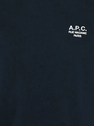 Apc A.p.c. T-shirts And Polos In Black