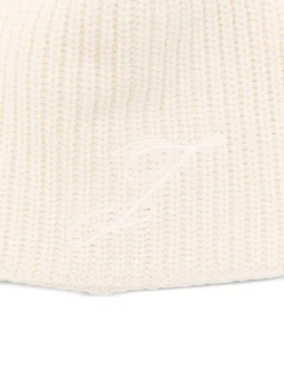 Jacquemus White Hats Women In Neutral