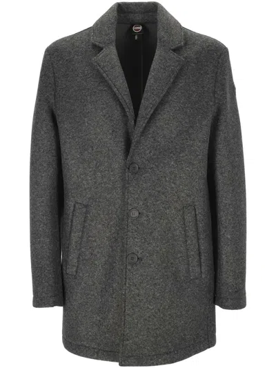 Colmar Originals Single-breasted Tailored Coat In Gray