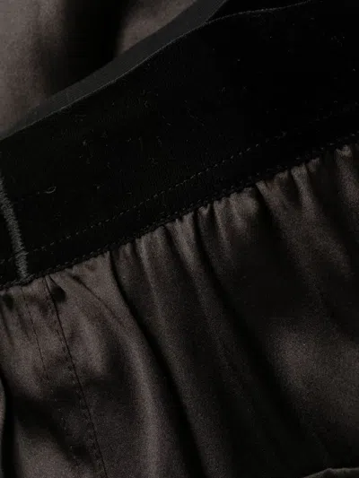 Tom Ford Stretch-silk Pyjama Bottoms In Black
