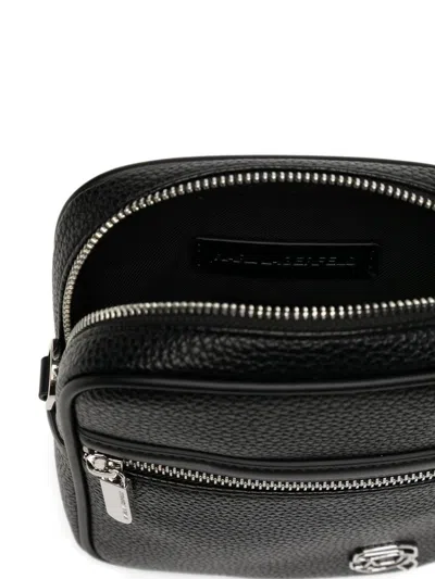 Karl Lagerfeld Small Kikon Bag In Black