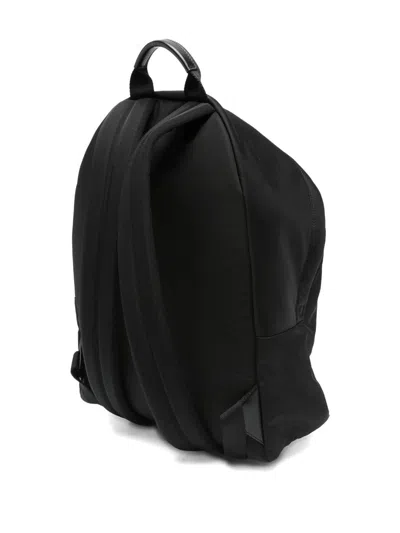 Givenchy Black Backpack With Adjustable Shoulder Straps And Logo On Front In Tech Fabric Man
