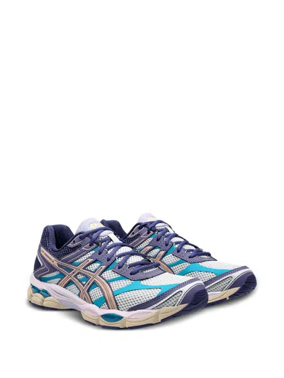 Asics Cumulus 16 Running Sneakers With Contrast Panels In Gray