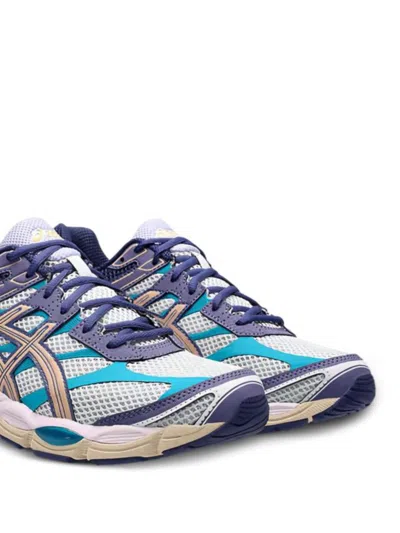 Asics Cumulus 16 Running Sneakers With Contrast Panels In Gray