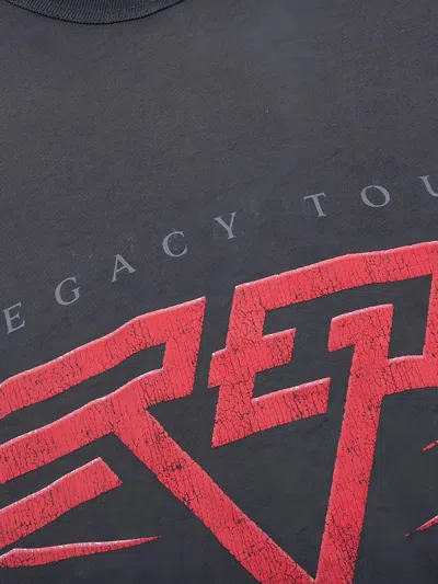 Represent Reversible Living Legacy Tour T-shirt In Grey In Gray