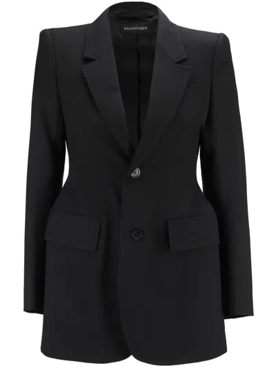Balenciaga Blazer Jacket In Black