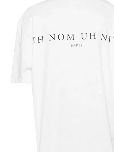 Ih Nom Uh Nit Graphic Print Crew-neck Short Sleeve T-shirt In Nude