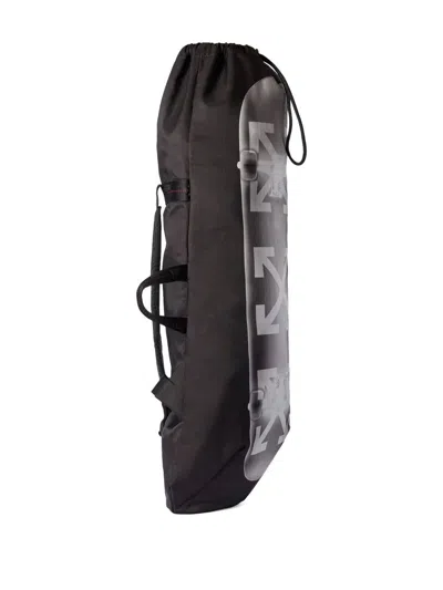 Off-white Heritage Skateboard Backpack In Black