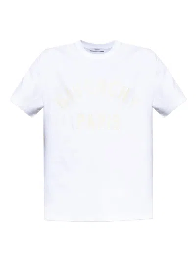 Givenchy White T-shirt With Maxi Logo On The Front In Cotton Man In White