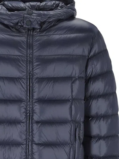 Colmar Hooded Down Jacket In Blue