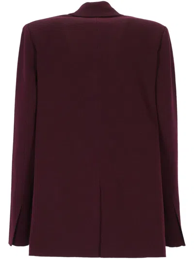 Mrz Jackets In Burgundy