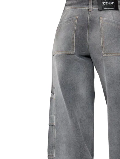 Off-white Jeans In Gray