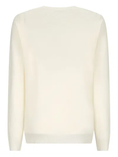 Goes Botanical Crew-neck Sweater In Neutral