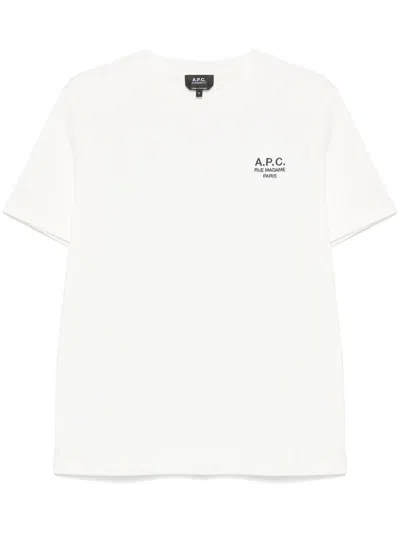 Apc A.p.c. T-shirts And Polos In White