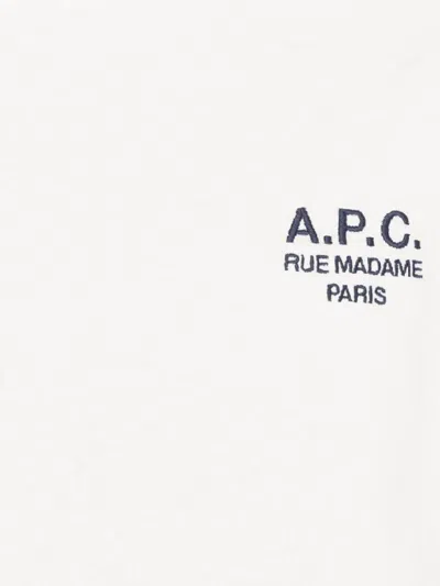 Apc A.p.c. T-shirts And Polos In White