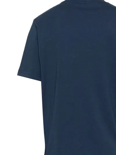Autry X Maison Kitsune Autry X Maison Kitsuné T-shirt With Autry X Maison Kitsuné Logo In Blue