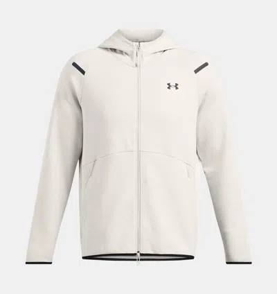 Under Armour Zip-up Hoodie In White