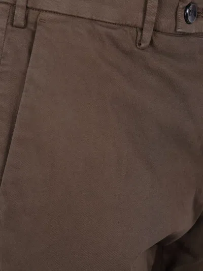 Michael Coal Trousers In Brown