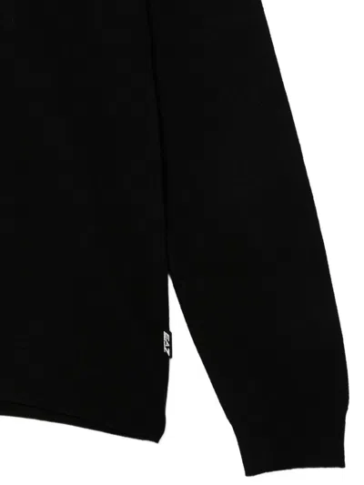 Ea7 Emporio Armani Sweaters In Black