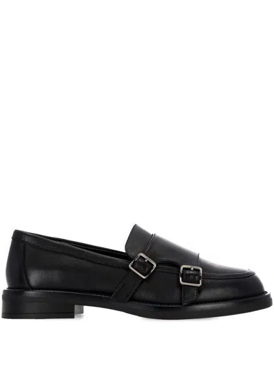 Bruno Premi Flat Shoes In Black