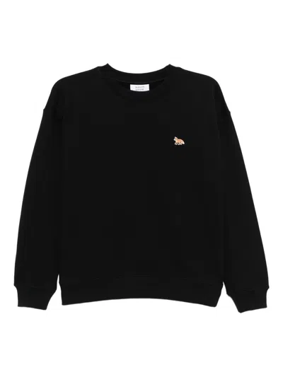 Maison Kitsuné Sweaters In Black